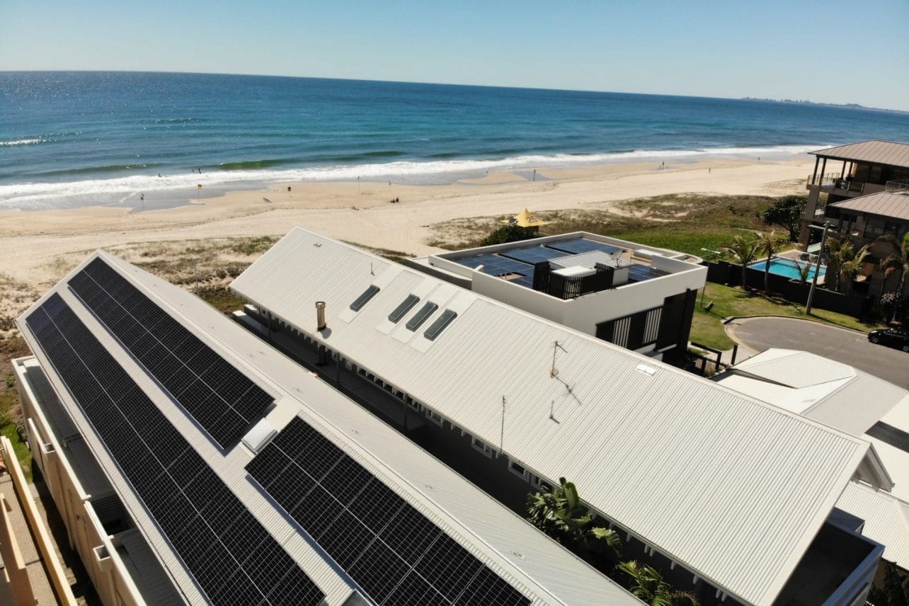 solar energy installation Mermaid Beach