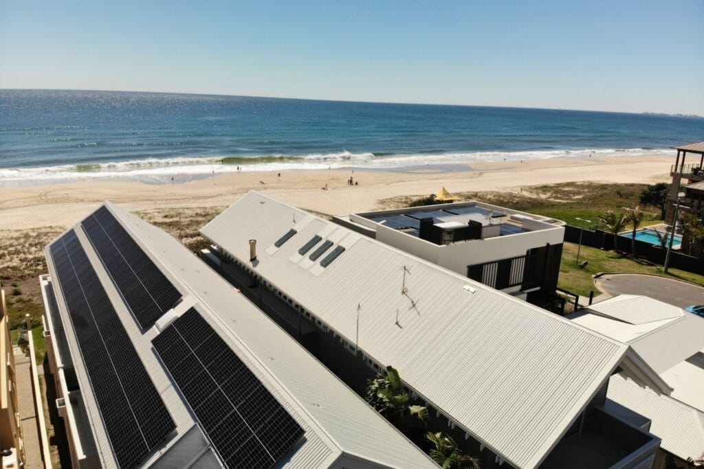 solar energy installation Mermaid Beach