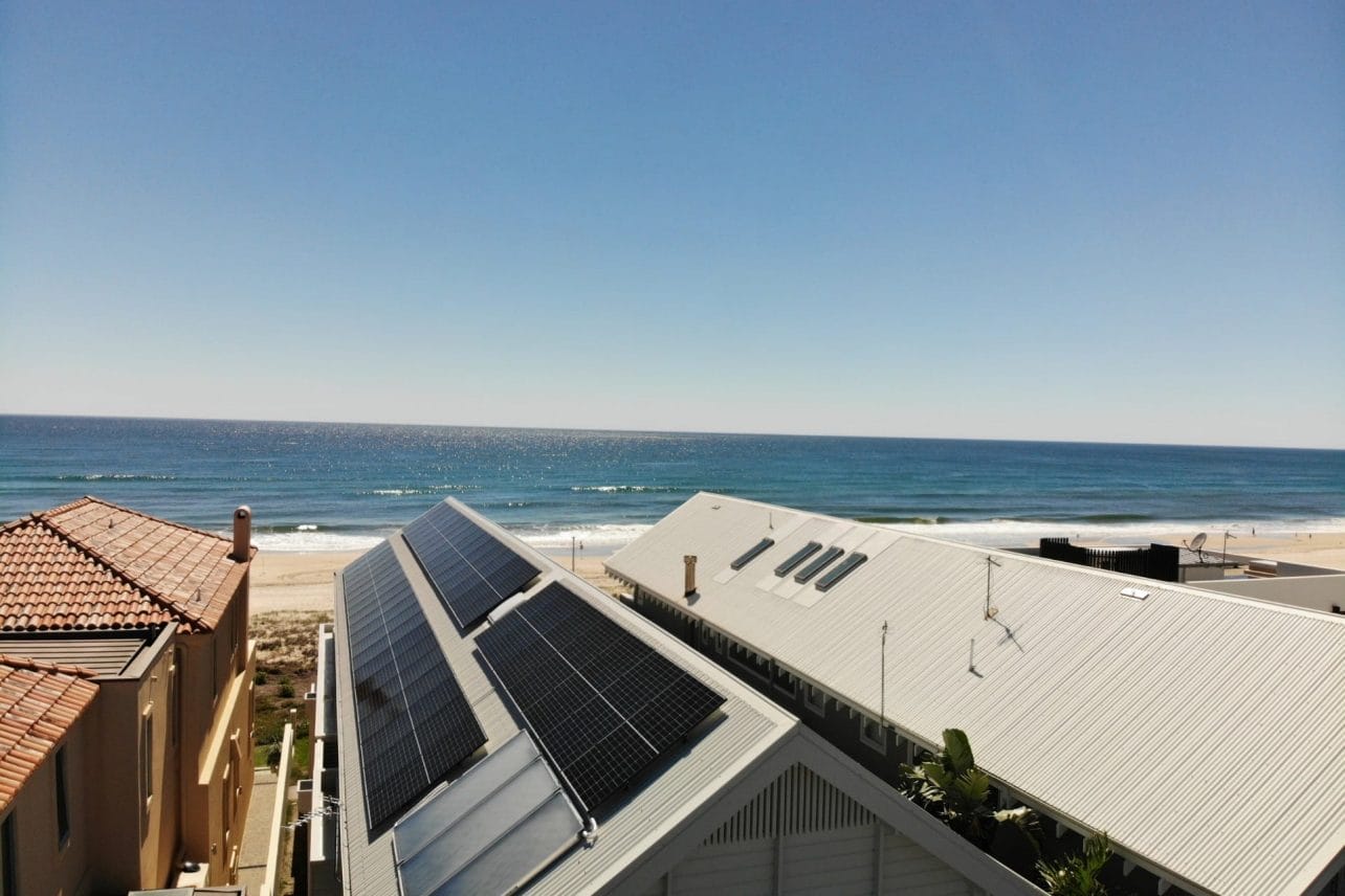 solar energy installation Mermaid Beach