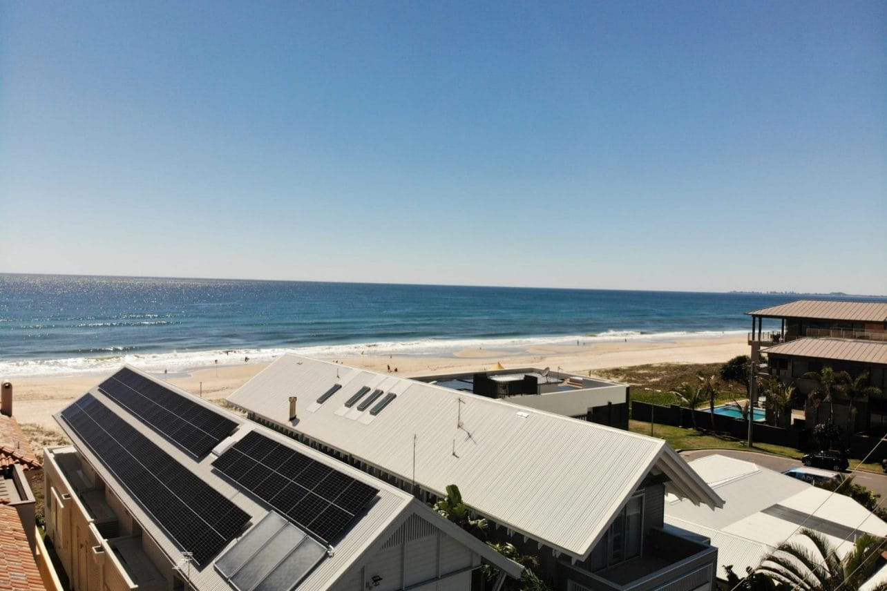 solar energy installation Mermaid Beach