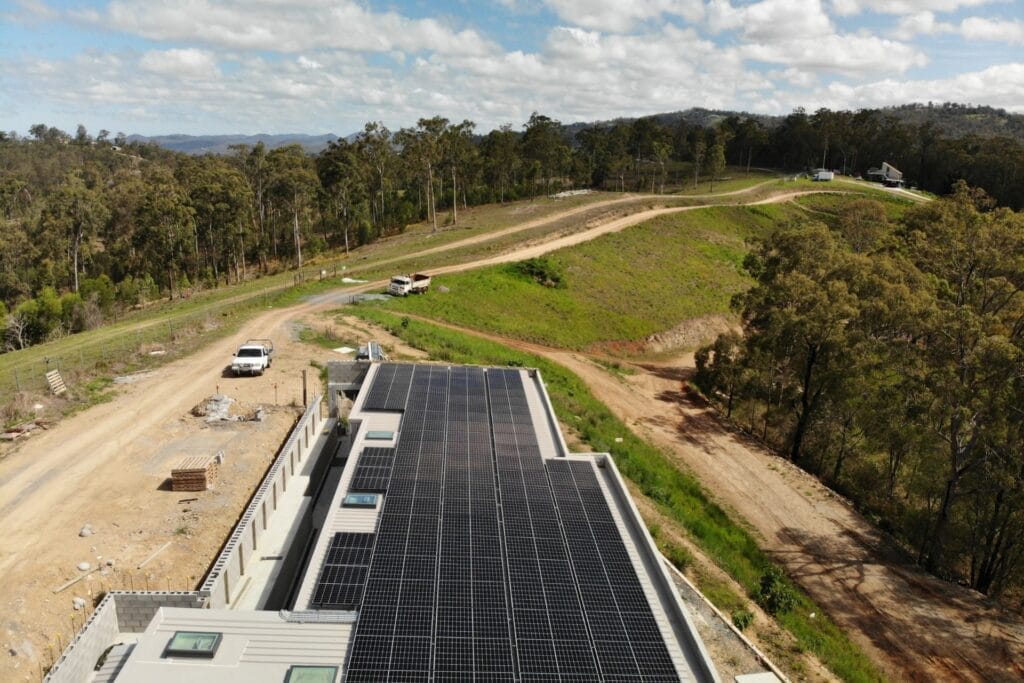 solar installation gilston (7) solar installation gilston gold coast