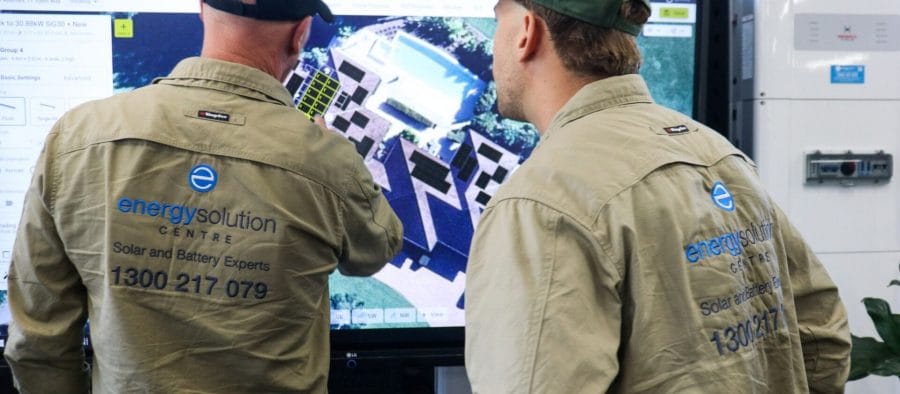 ESC in-house monitoring centre tracking solar system performance