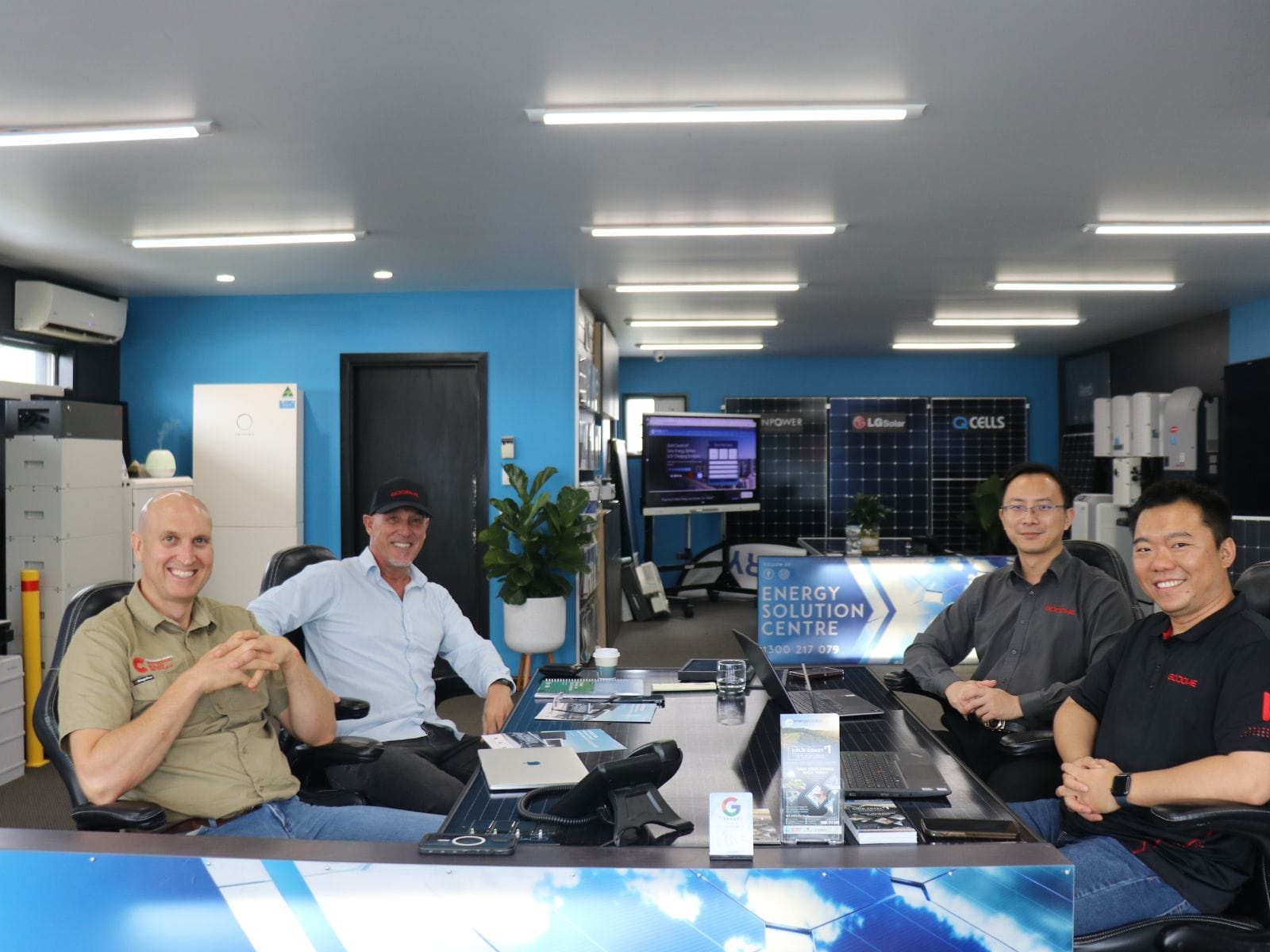 solar battery showroom