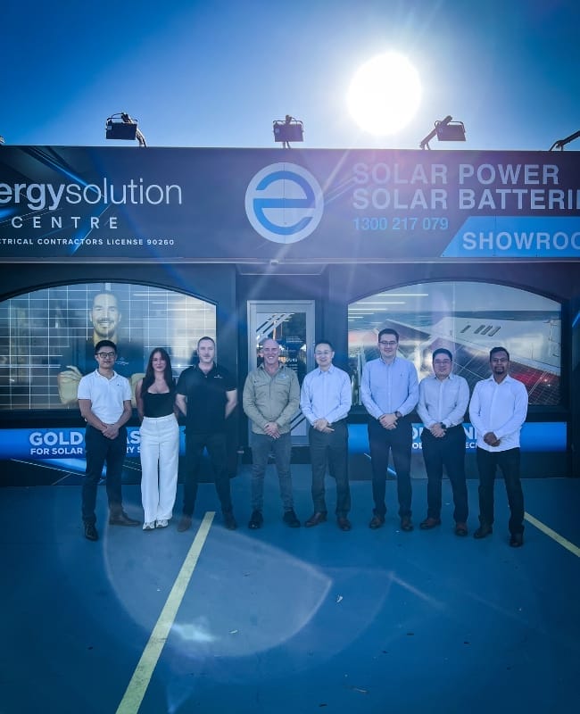 ESC installer team on site