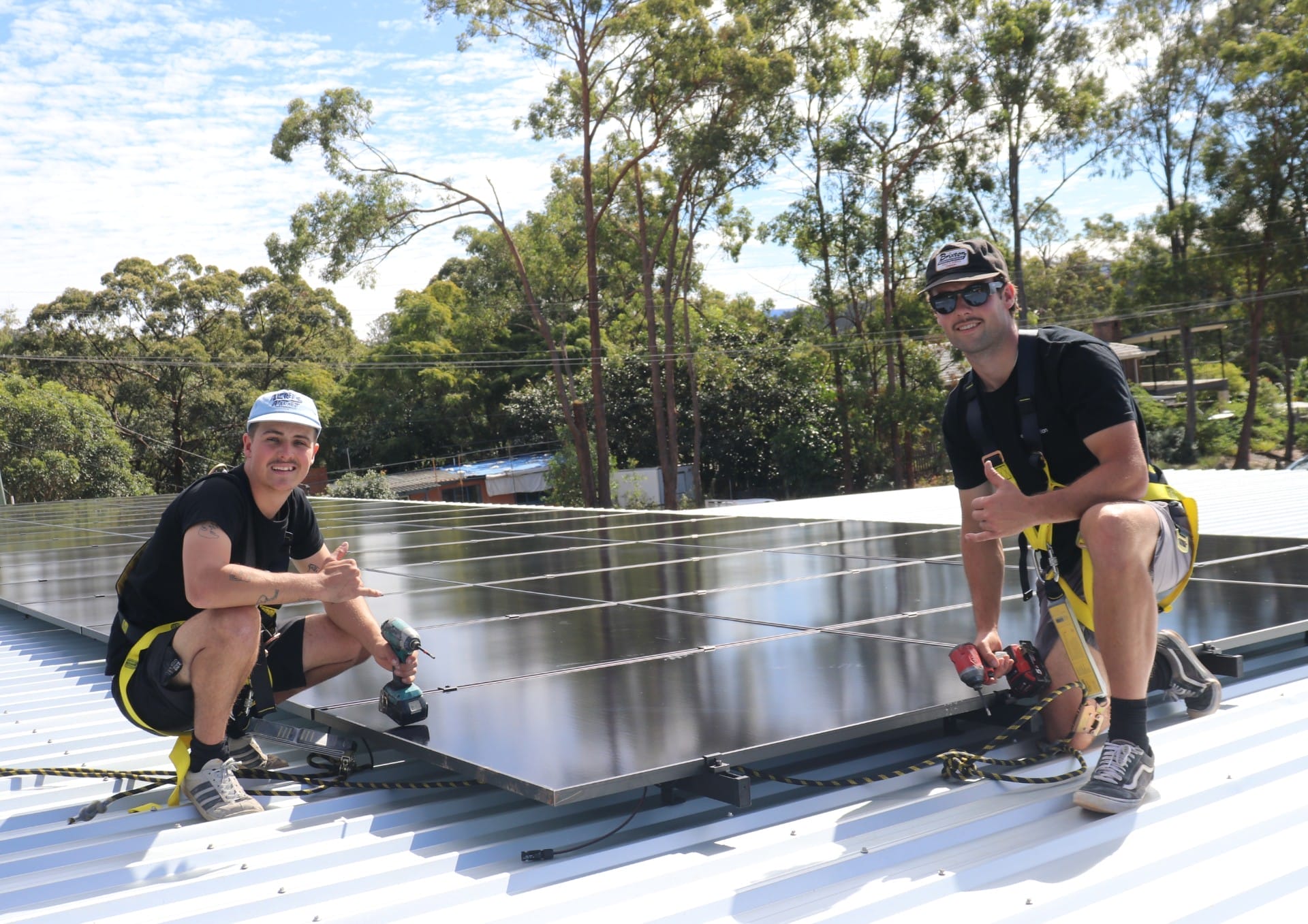 Off-grid solar system in Canungra hinterland