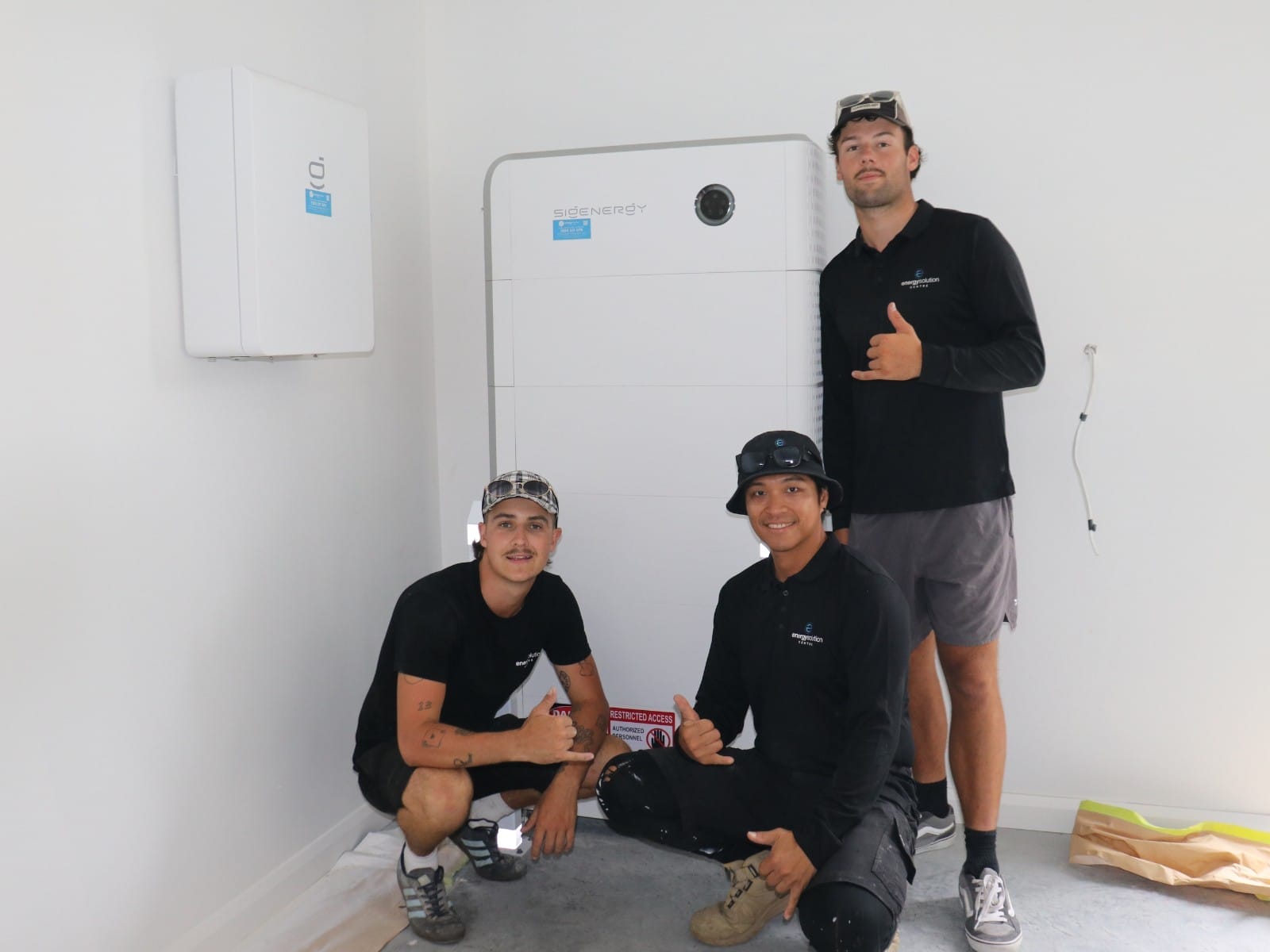 Battery storage installation Robina Gold Coast
