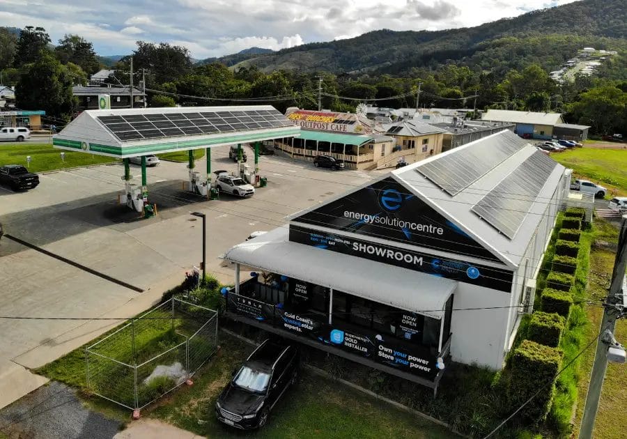 ESC solar showroom Canungra - Exterior view